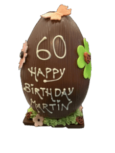 Schokoladenei Geschenk