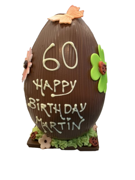 Schokoladenei Geschenk