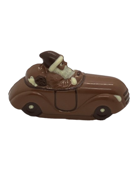 Samichlaus fährt Auto