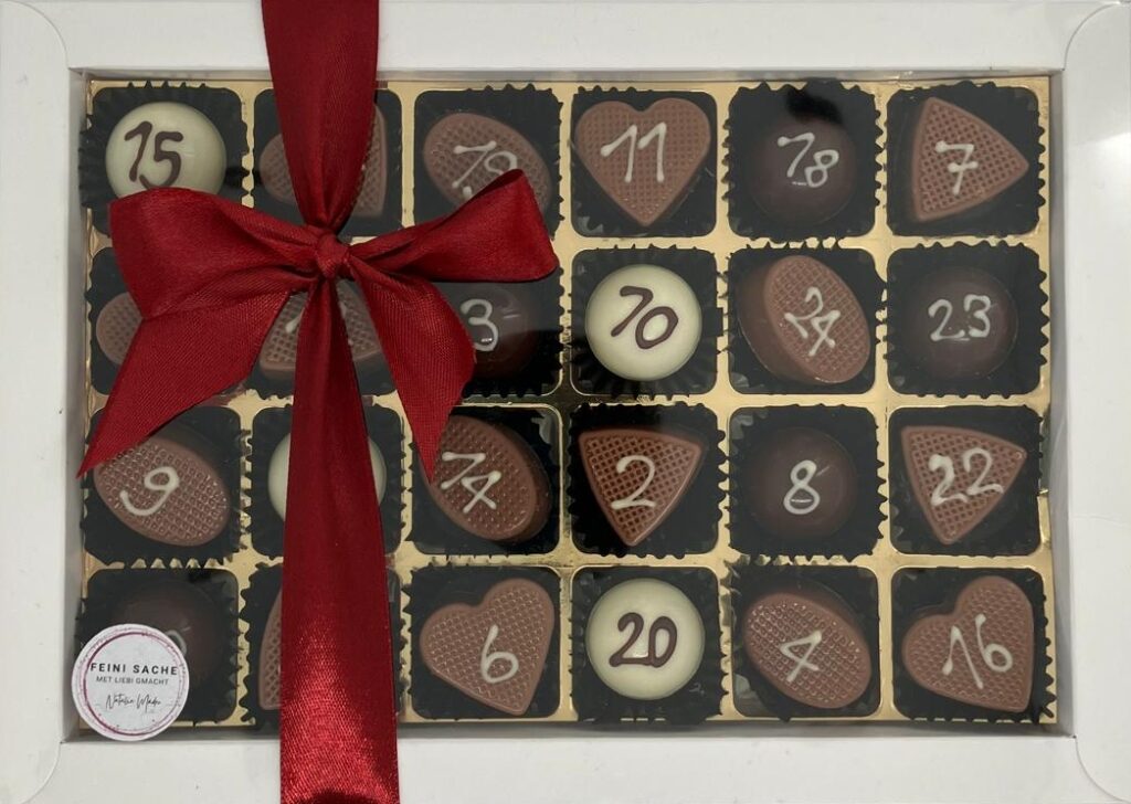 Adventskalender Pralinen
