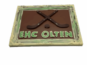 Schokoladen Bild EHC Olten